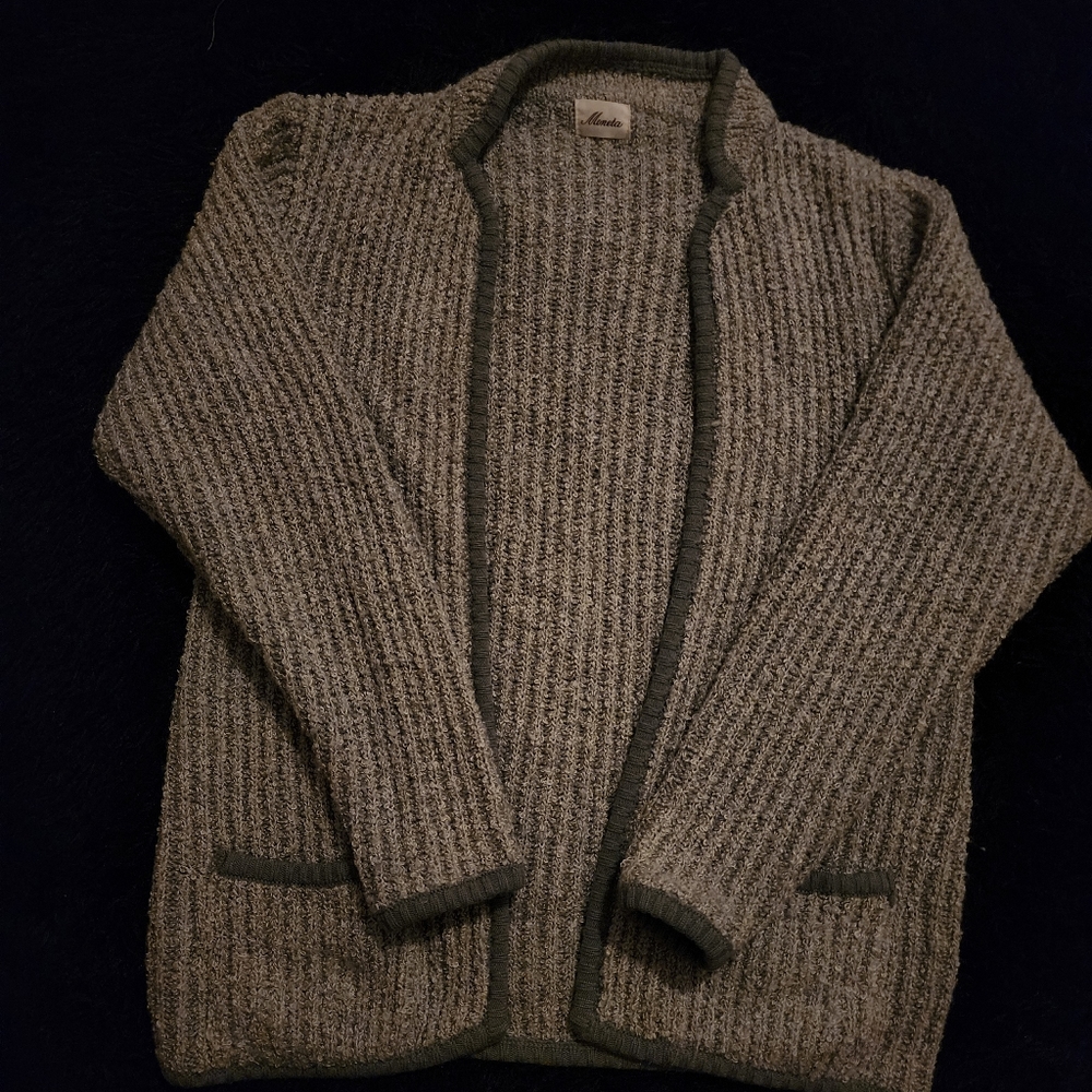 Moneta Teddy Cardigan